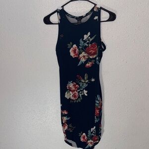 Rue21 Navy Floral Mini Dress